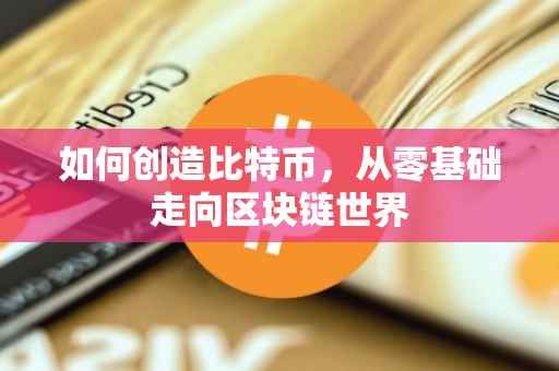 如何创造比特币，从零基础走向区块链世界