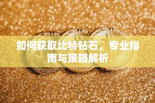 如何获取比特钻石，专业指南与策略解析
