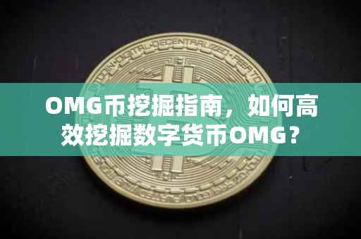 OMG币挖掘指南，如何高效挖掘数字货币OMG？