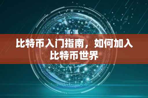 比特币入门指南，如何加入比特币世界