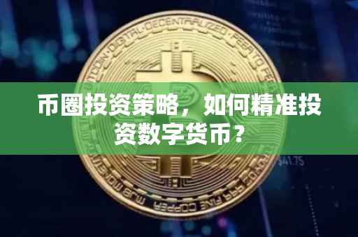 币圈投资策略，如何精准投资数字货币？