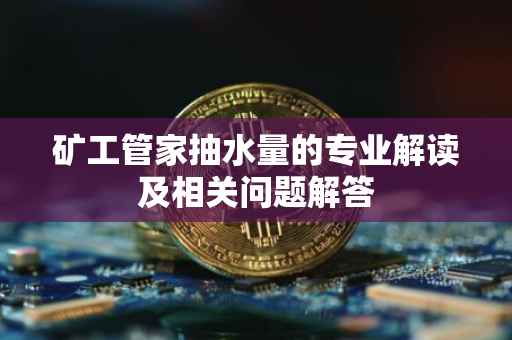 矿工管家抽水量的专业解读及相关问题解答