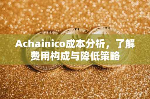 Achainico成本分析，了解费用构成与降低策略