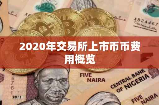 2020年交易所上市币币费用概览