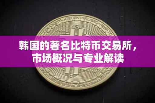 韩国的著名比特币交易所，市场概况与专业解读