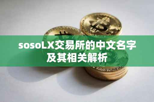sosoLX交易所的中文名字及其相关解析