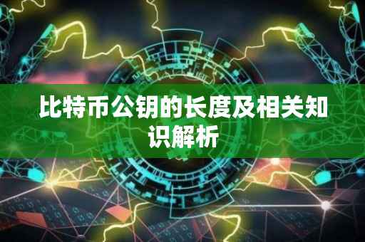 比特币公钥的长度及相关知识解析