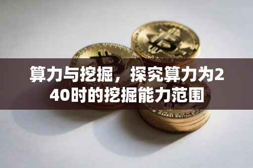 算力与挖掘，探究算力为240时的挖掘能力范围