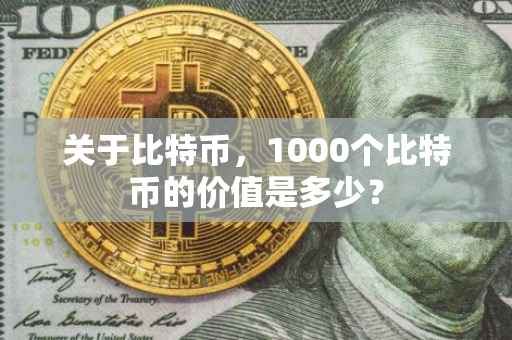 关于比特币，1000个比特币的价值是多少？