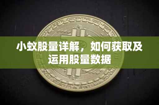 小蚁股量详解，如何获取及运用股量数据