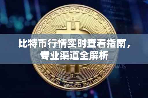 比特币行情实时查看指南，专业渠道全解析