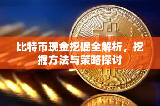 比特币现金挖掘全解析,挖掘方法与策略探讨