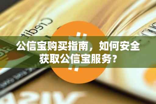 公信宝购买指南，如何安全获取公信宝服务？