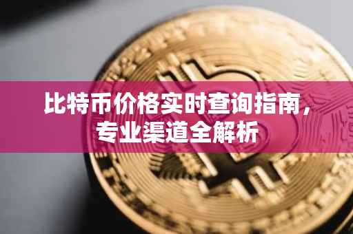 比特币价格实时查询指南，专业渠道全解析