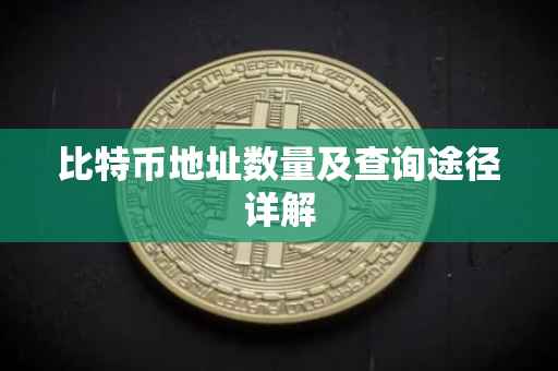 比特币地址数量及查询途径详解