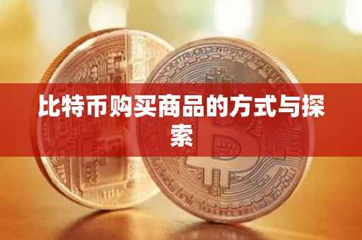 比特币购买商品的方式与探索