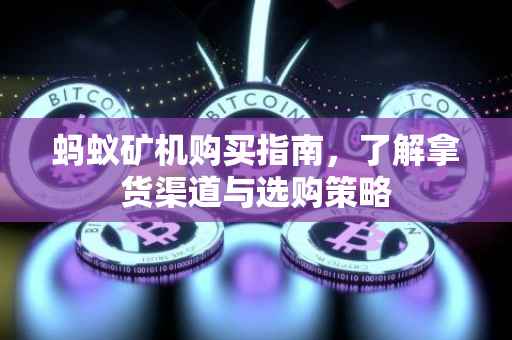 蚂蚁矿机购买指南,了解拿货渠道与选购策略
