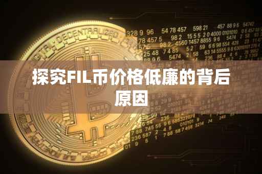 探究FIL币价格低廉的背后原因