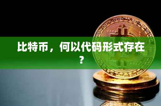 比特币，何以代码形式存在？