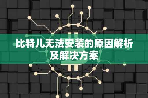 比特儿无法安装的原因解析及解决方案