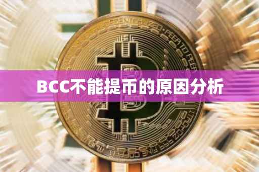 BCC不能提币的原因分析