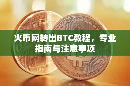 火币网转出BTC教程，专业指南与注意事项