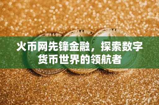火币网先锋金融，探索数字货币世界的领航者