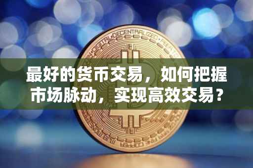 最好的货币交易，如何把握市场脉动，实现高效交易？