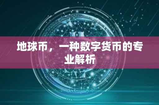 地球币，一种数字货币的专业解析