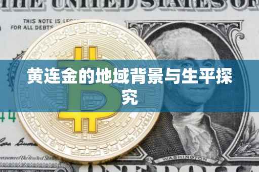 黄连金的地域背景与生平探究