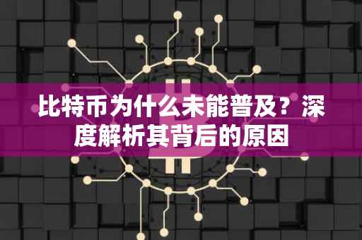 比特币为什么未能普及?深度解析其背后的原因