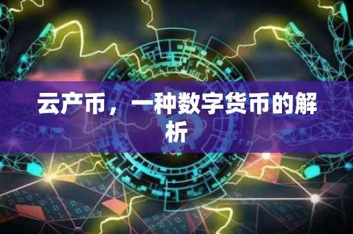 云产币,一种数字货币的解析
