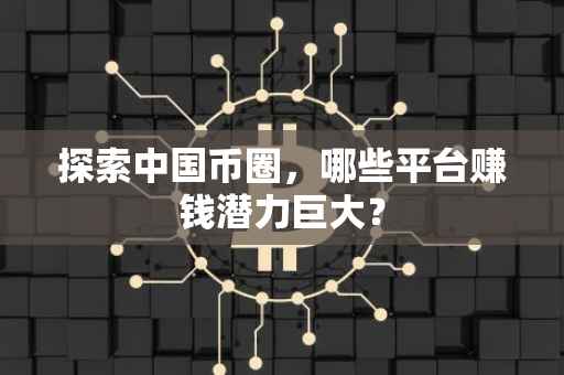 探索中国币圈，哪些平台赚钱潜力巨大？