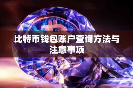 比特币钱包账户查询方法与注意事项