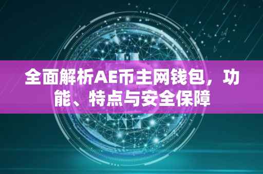 全面解析AE币主网钱包，功能、特点与安全保障