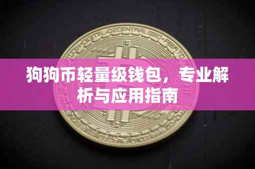 狗狗币轻量级钱包，专业解析与应用指南