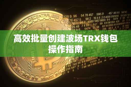 高效批量创建波场TRX钱包操作指南