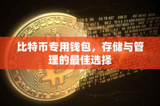 比特币专用钱包,存储与管理的最佳选择
