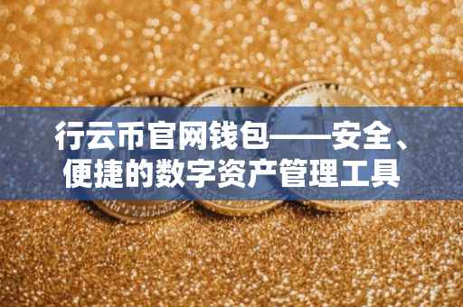 行云币官网钱包——安全、便捷的数字资产管理工具